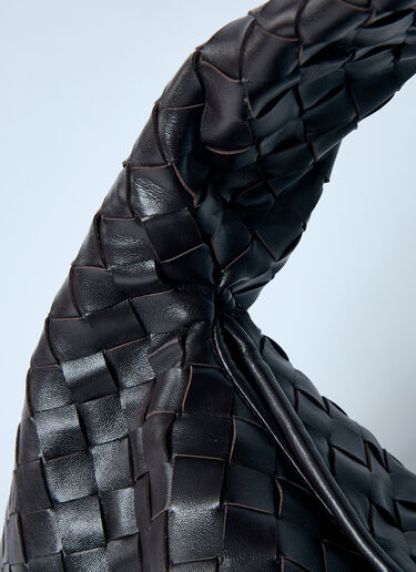 스몰 홉 숄더백 Bottega Veneta 스몰 홉 숄더백 브라운 bov0259043
