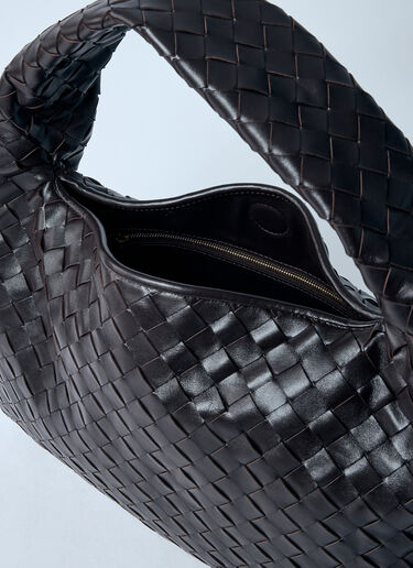스몰 홉 숄더백 Bottega Veneta 스몰 홉 숄더백 브라운 bov0259043