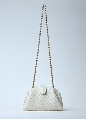 Bottega Veneta 로렌 1980 숄더백 화이트 bov0259044