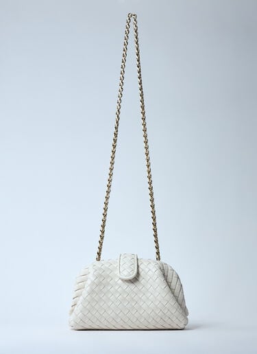 Small Lauren 1980 Shoulder Bag Bottega Veneta Small Lauren 1980 Shoulder Bag White bov0259044