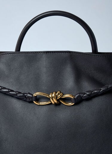 Bottega Veneta 라지 안디아모 핸드백 브라운 bov0259045