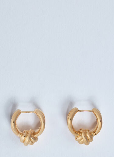 Knot Earrings Bottega Veneta Knot Earrings Gold bov0259061