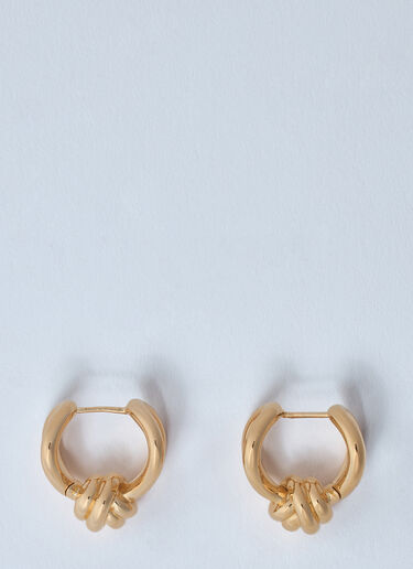 Knot Earrings Bottega Veneta Knot Earrings Gold bov0259061