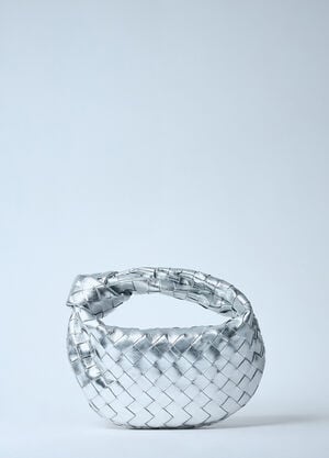 Bottega Veneta 미니 조디 핸드백 실버 bov0259069