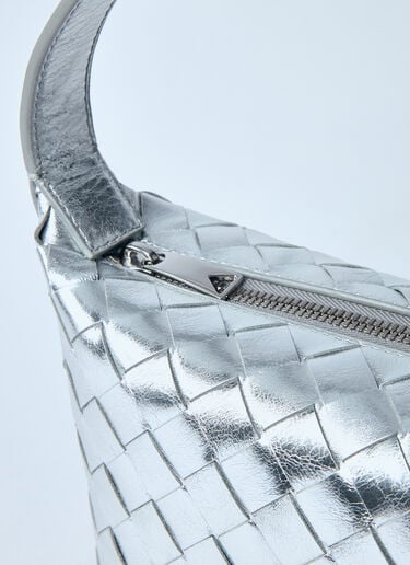 Bottega Veneta Mini Wallace Shoulder Bag Silver bov0259073