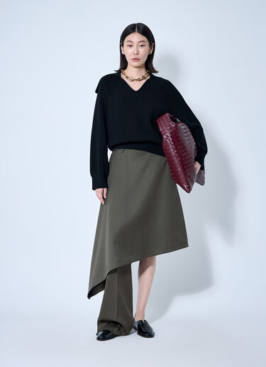 Wool Culottes Bottega Veneta Wool Culottes Brown bov0260001