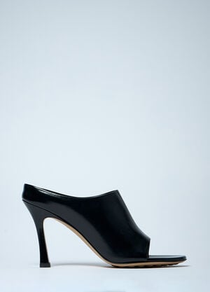 Bottega Veneta Rana Heeled Mules Black bov0260009