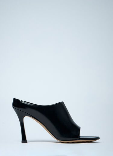 Rana Heeled Mules Bottega Veneta Rana Heeled Mules Black bov0260009