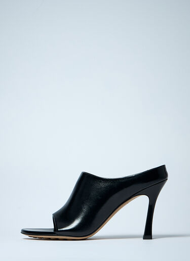 Rana Heeled Mules Bottega Veneta Rana Heeled Mules Black bov0260009
