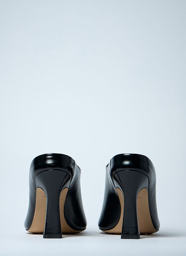 Rana Heeled Mules Bottega Veneta Rana Heeled Mules Black bov0260009