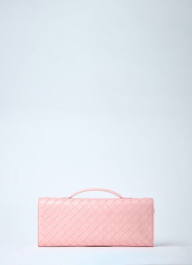 Bottega Veneta Long Andiamo Clutch Pink bov0260010