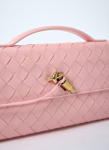 Bottega Veneta Long Andiamo Clutch Pink bov0260010