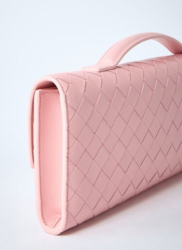 Bottega Veneta Long Andiamo Clutch Pink bov0260010