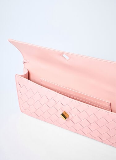 Bottega Veneta Long Andiamo Clutch Pink bov0260010