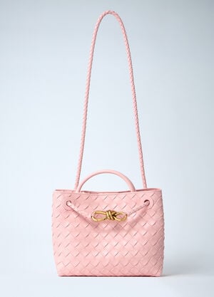 Bottega Veneta Small Andiamo Handbag Pink bov0260012