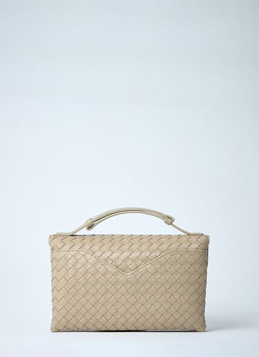Bottega Veneta Knot Lock Handbag Beige bov0260017