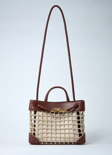 Bottega Veneta Small Andiamo Handbag Silver bov0260019