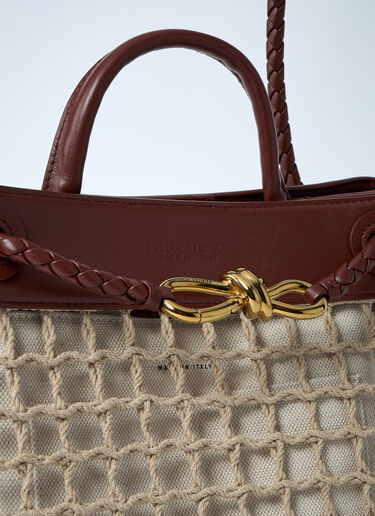Bottega Veneta Small Andiamo Handbag Silver bov0260019