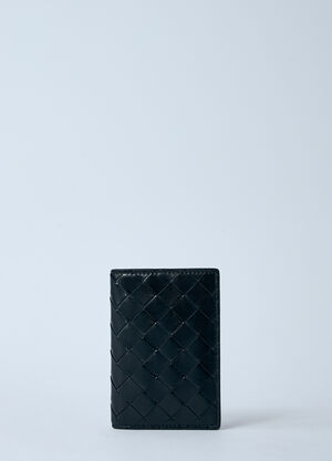Bottega Veneta 인트레치아토 여권 케이스 블랙 bov0260022