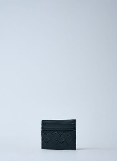 Bottega Veneta Intrecciato Leather Cardholder Black bov0260024