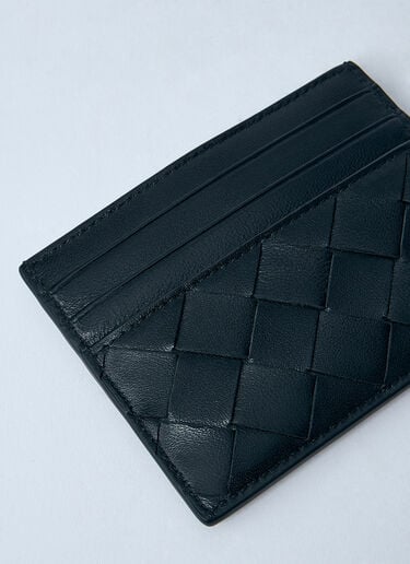 Bottega Veneta Intrecciato Leather Cardholder Black bov0260024