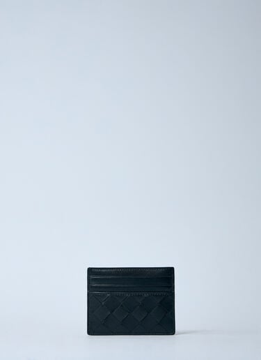 Bottega Veneta Intrecciato Leather Cardholder Black bov0260024