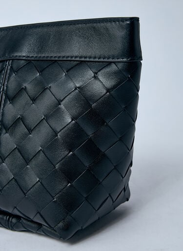 Bottega Veneta イントレチャート ポーチ  ブラック bov0260027