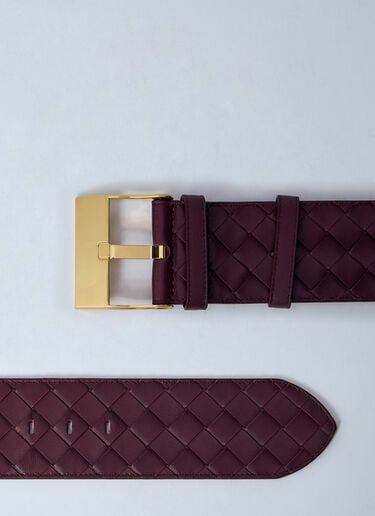 Braided Belt Bottega Veneta Braided Belt Brown bov0260032