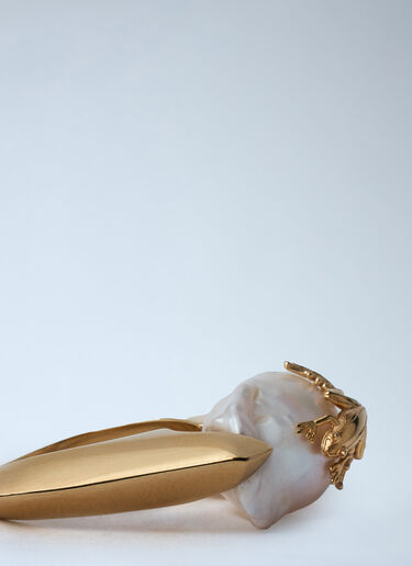 Rana Pearl Ring Bottega Veneta Rana Pearl Ring Gold bov0260033