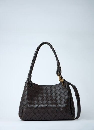 Medium Parachute Shoulder Bag Bottega Veneta Medium Parachute Shoulder Bag Brown bov0261050