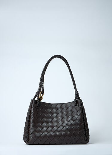 Medium Parachute Shoulder Bag Bottega Veneta Medium Parachute Shoulder Bag Brown bov0261050