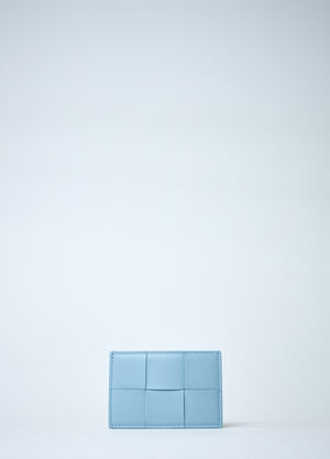 Bottega Veneta Cassette Card Holder Light Blue bov0261055