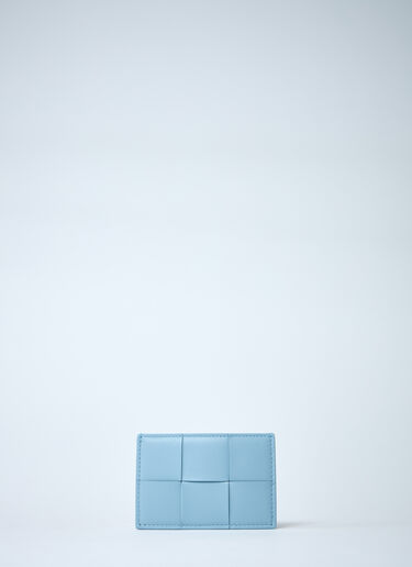 Bottega Veneta Cassette Card Holder Light Blue bov0261055