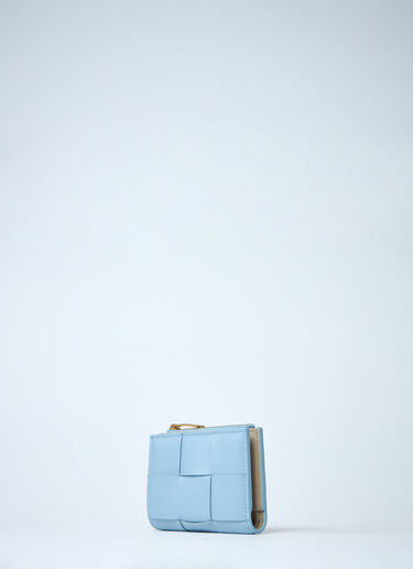 Cassette Business Card Holder Bottega Veneta Cassette Business Card Holder Light Blue bov0261056