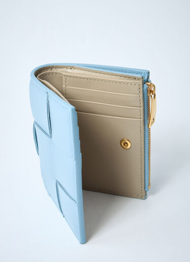 Cassette Business Card Holder Bottega Veneta Cassette Business Card Holder Light Blue bov0261056