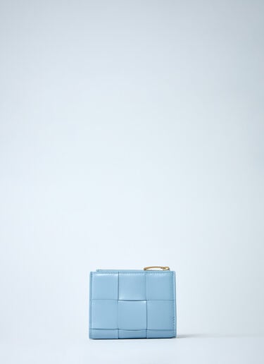Bottega Veneta Cassette Business Card Holder Light Blue bov0261056