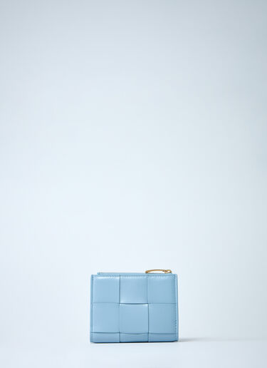 Cassette Business Card Holder Bottega Veneta Cassette Business Card Holder Light Blue bov0261056