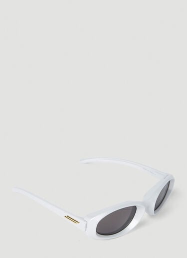 Arch Oval Sunglassses Bottega Veneta Arch Oval Sunglassses Silver bov0351002
