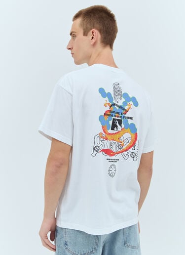 Future Sounds T-Shirt Brain Dead Future Sounds T-Shirt White bra0156026
