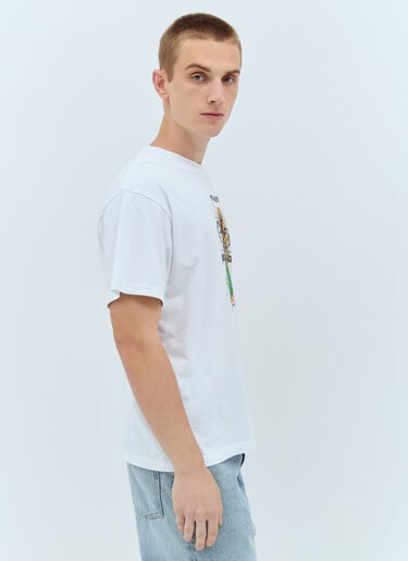 Future Sounds T-Shirt Brain Dead Future Sounds T-Shirt White bra0156026