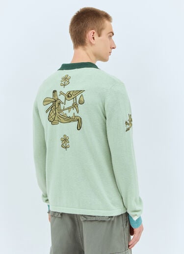 Brain Dead Lex 半拉链运动衫 绿色 bra0158002