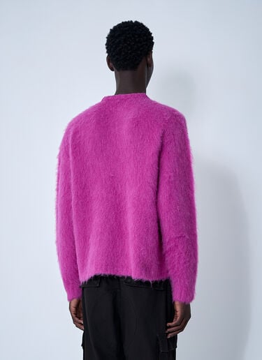 Brain Dead Logo Motif Sweater Pink bra0160002