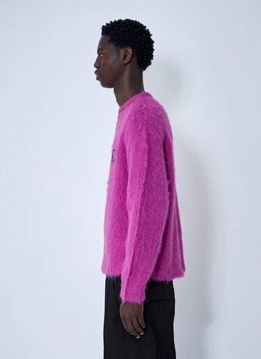 Brain Dead Logo Motif Sweater Pink bra0160002