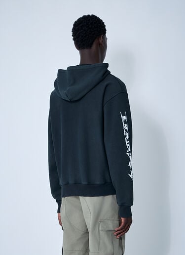 Brain Dead Hooded Sweatshirt Black bra0160005