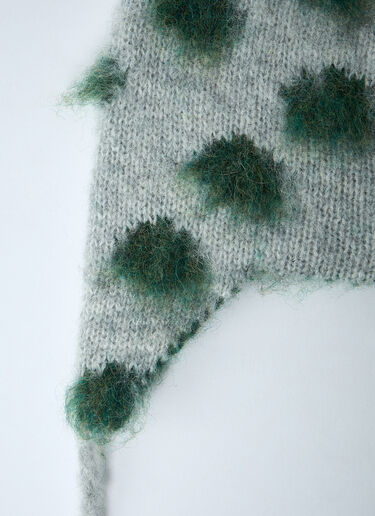Brain Dead Logo Motif Beanie Hat Olive bra0160006