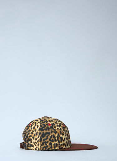 Brain Dead Logo Motif Baseball Cap Brown bra0160007