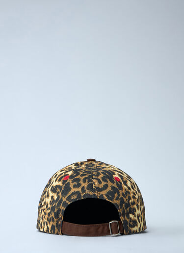 Brain Dead Logo Motif Baseball Cap Brown bra0160007