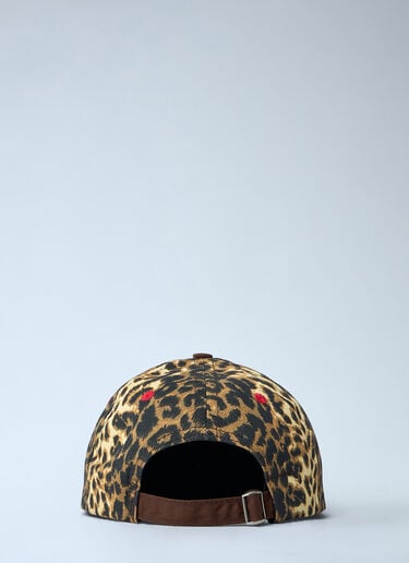 Logo Motif Baseball Cap Brain Dead Logo Motif Baseball Cap Brown bra0160007
