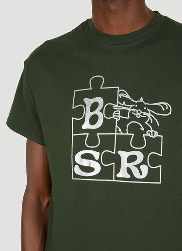 Butter Sessions Jigsaw T 恤 绿色 bts0348008