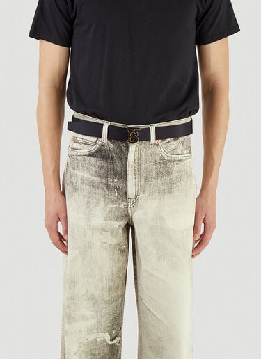 双面 Monogram 腰带 Burberry 双面 Monogram 腰带 黑 bur0145101